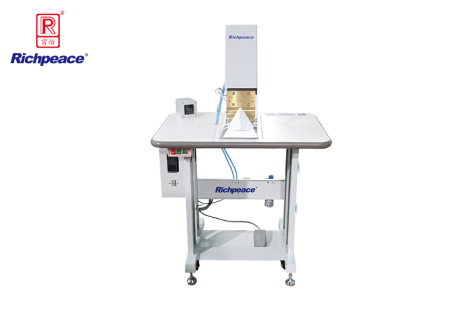 富怡手動折疊口罩外置鼻梁條、 海綿條熱壓機