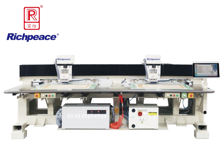 富怡全自動墊板式沖孔機 (6沖刀重型結構)