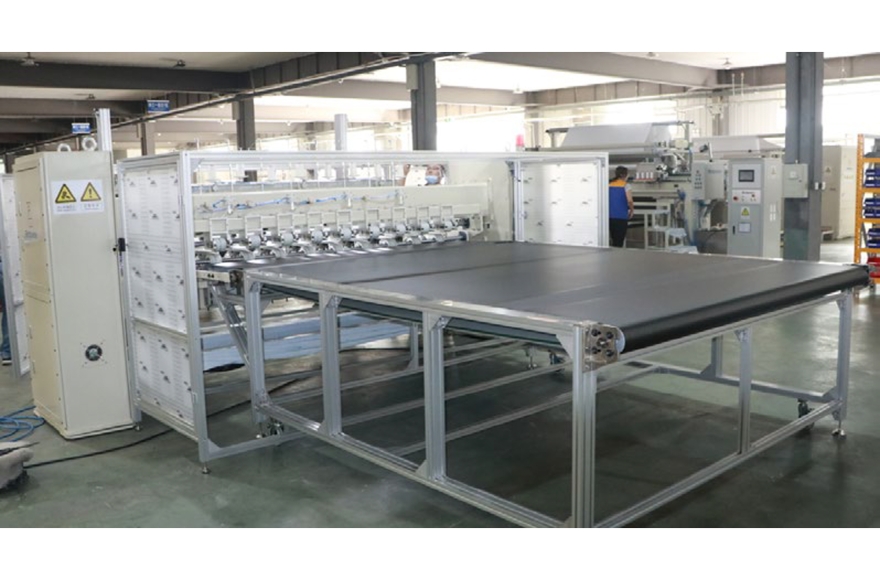 富怡全自動睡袋直線絎縫機(jī)