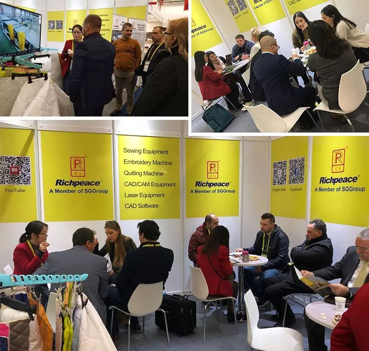 富怡家紡領(lǐng)域自動(dòng)化生產(chǎn)線，亮相法蘭克福國際紡織品展覽會