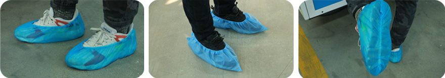 富怡全自動一次性鞋套機